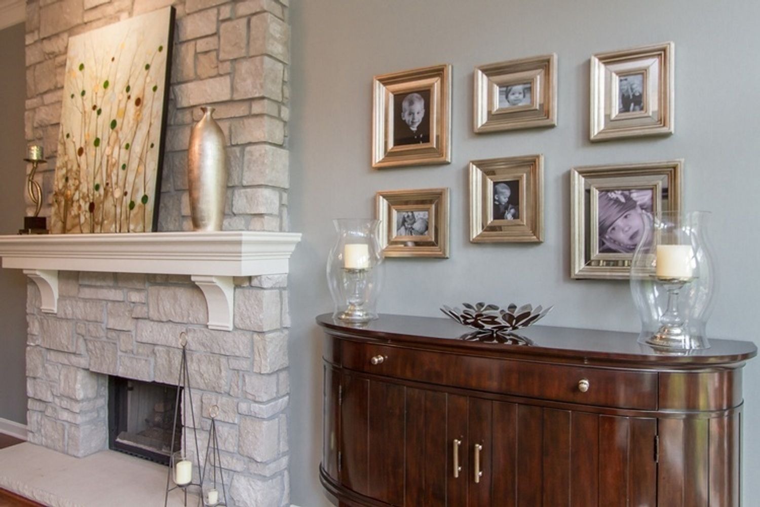 hallbrook living room remodel